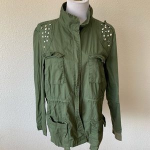 fire los angeles army jacket studded Revolution